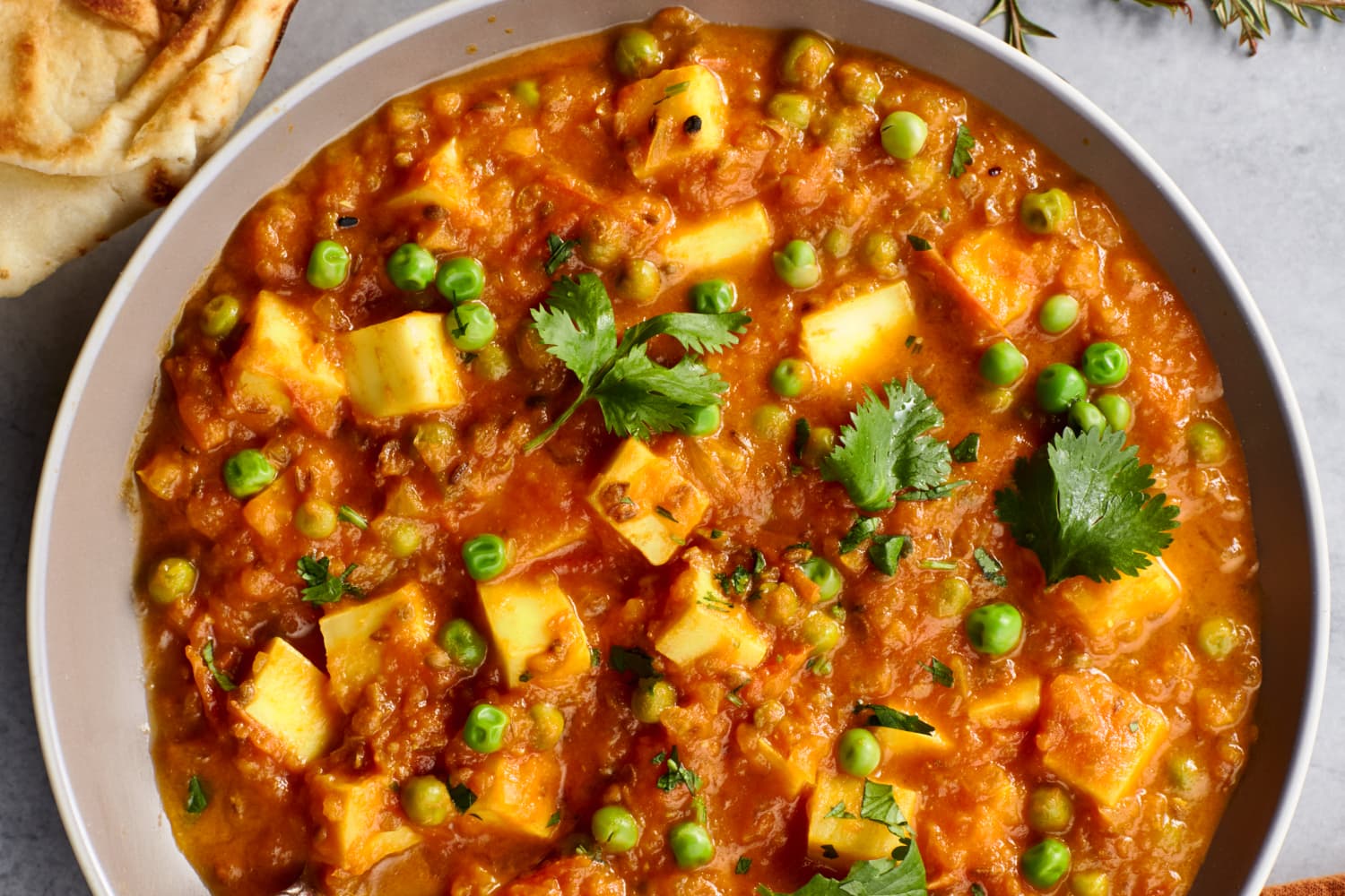 Mutter paneer sales